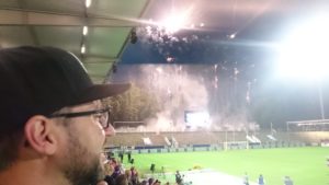 dfl football frankfurt universe finale feuerwerk