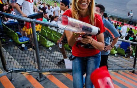 radio gong olympiapark t-shirt kanone promotion