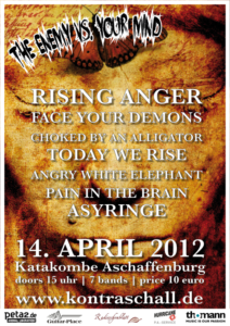 the enemy vs the mind aschaffenburg hardcore